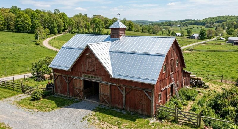 Barn Roof Replacement in Fredericksburg, VA