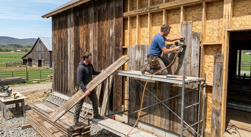 Barn Siding Installation in Stamford, CT