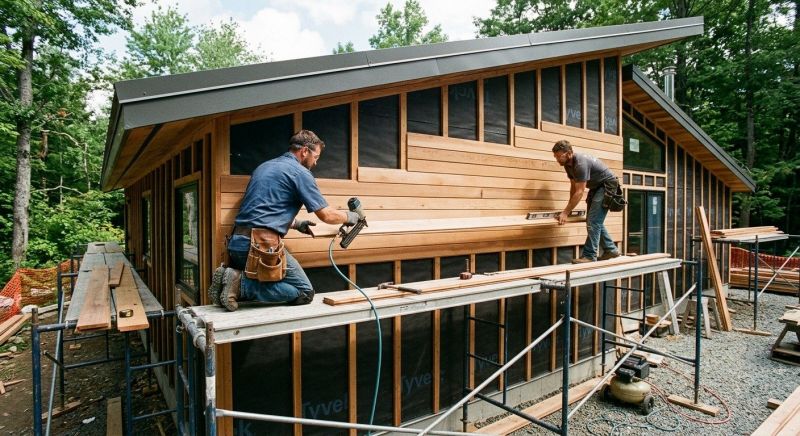Cedar Cladding Installation in Norwalk, CT