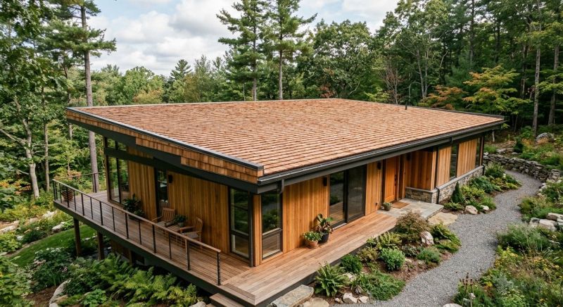 Cedar Shake Roof Construction in Fredericksburg, VA