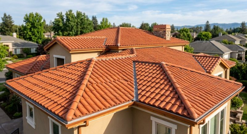 Clay Tile Roofing Installation in Alexandria, VA