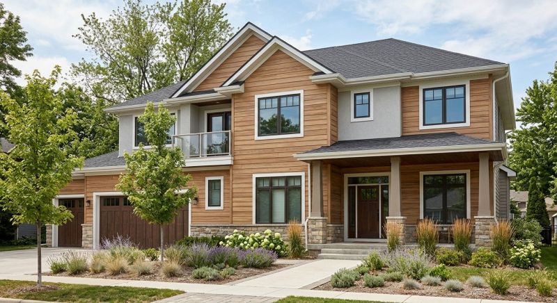 Faux Wood Siding Installation in Boston, MA