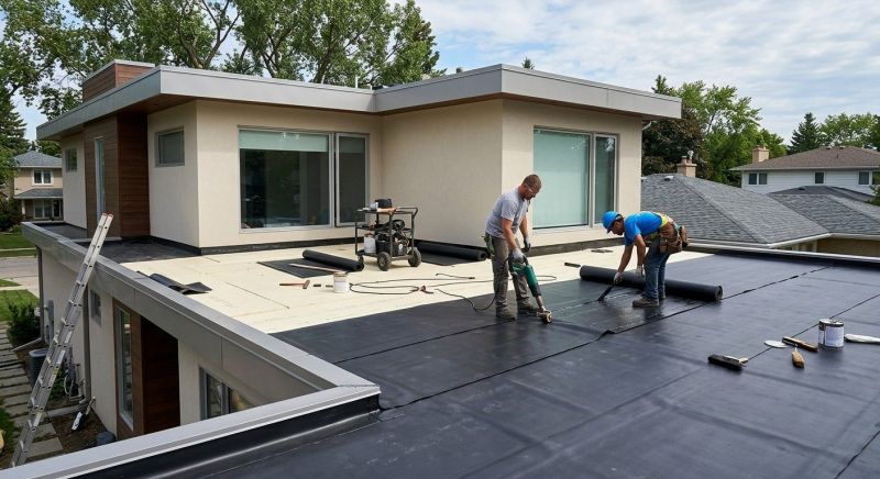 Flat Roof Installation in Alexandria, VA