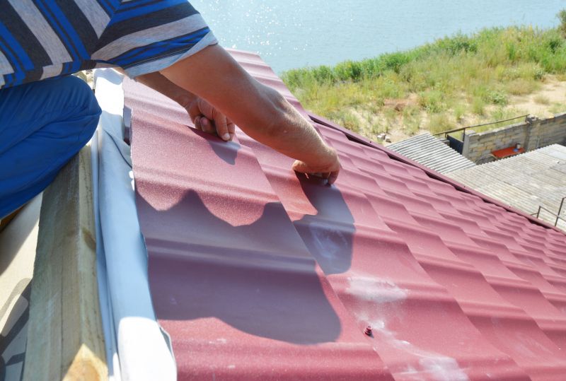 Metal Roof Repair detail
