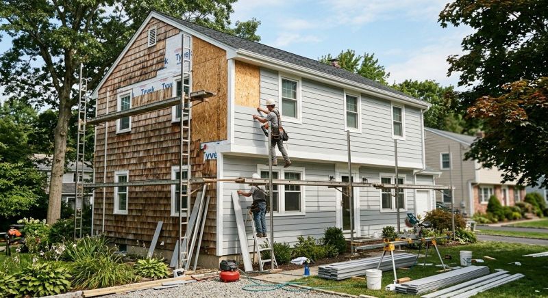 Horizontal Siding Installation in Stamford, CT