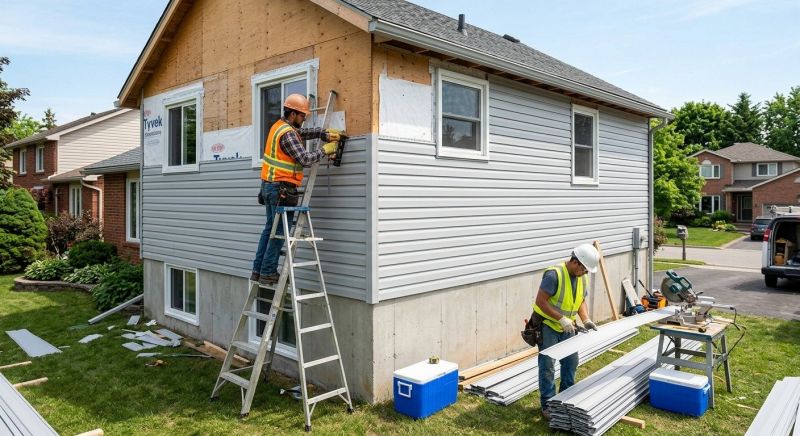 House Siding Replacement in Danbury, CT