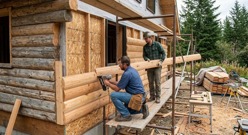 Log Home Siding Installation in Norwalk, CT