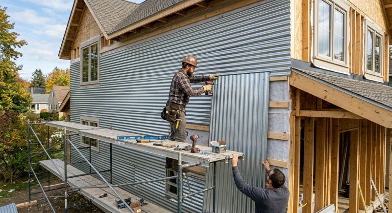 Metal Paneling Installation in Boston, MA