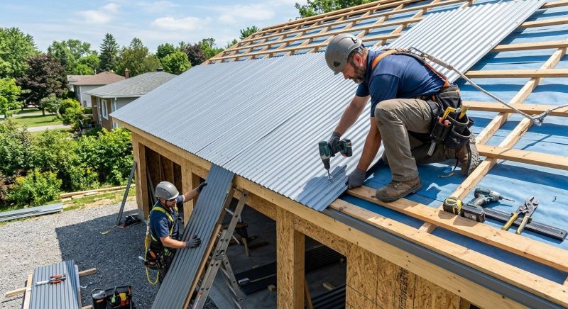 Metal Roof Installation in Alexandria, VA