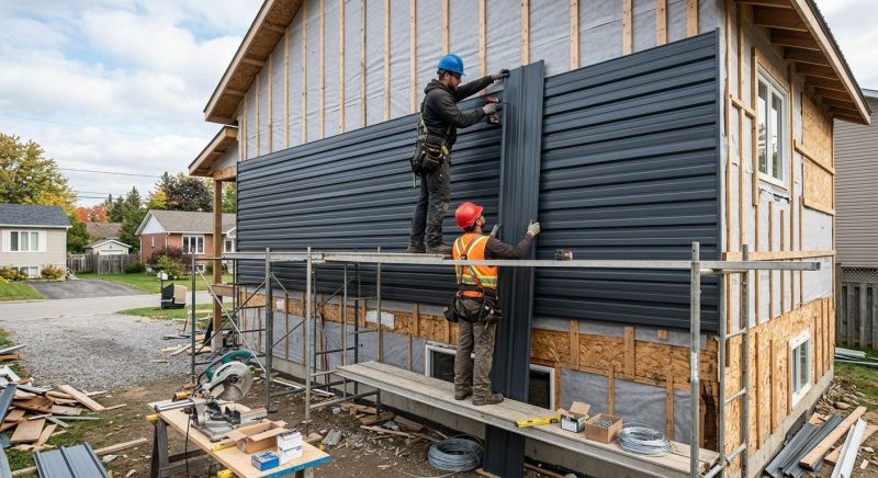 Metal Siding Replacement in Boston, MA