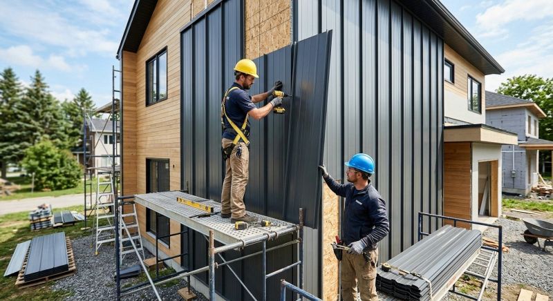 Metal Siding Replacement in Boston, MA