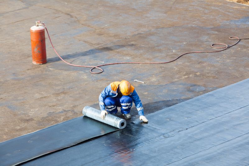 Rubber Roof Installation in Fredericksburg, VA