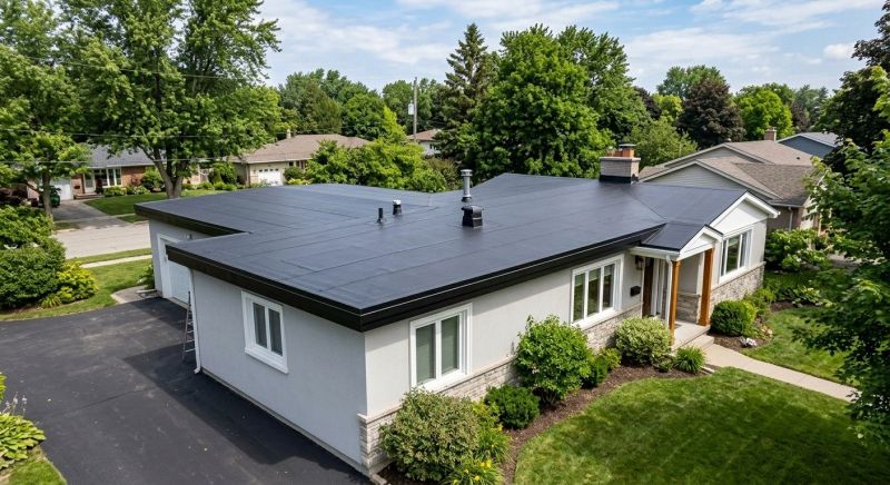 Rubber Roof Installation in Fredericksburg, VA