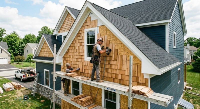 Shake Siding Installation in Boston, MA