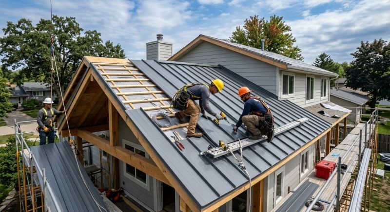 Sheet Roofing Installation in Fredericksburg, VA