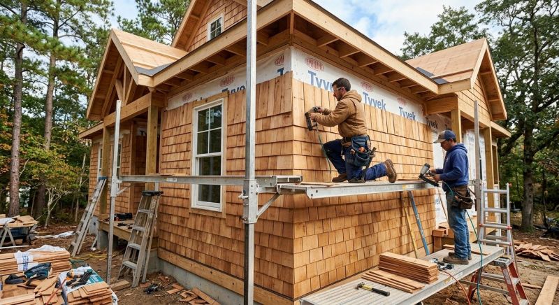 Shingle Siding Installation in Boston, MA