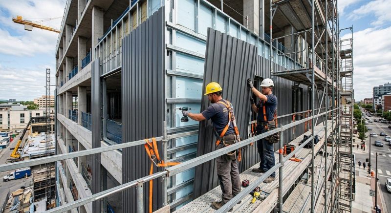 Steel Cladding Installation in Fairfield County, CT