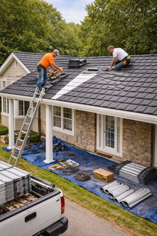 Steel Roof Installation in Fredericksburg, VA