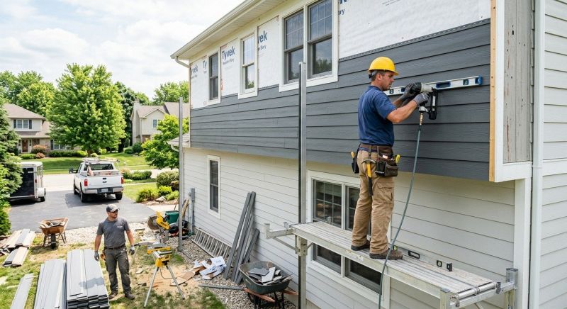 Vinyl Cladding Installation in West Hartford, CT