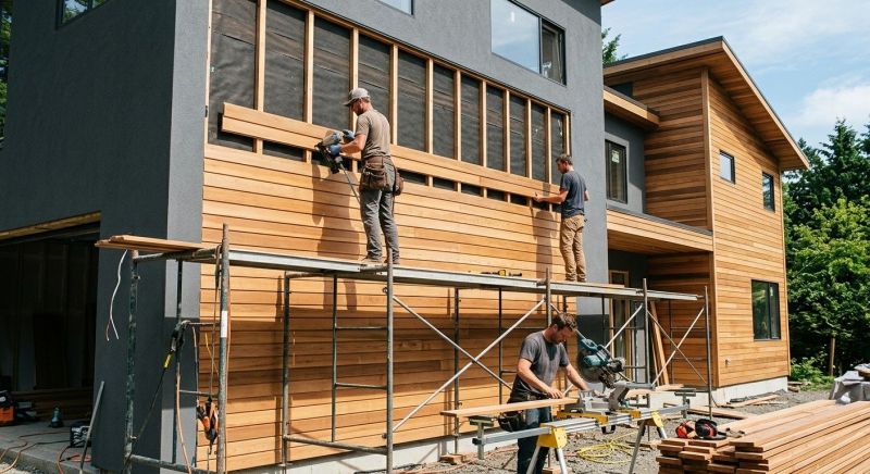 Wood Cladding Installation in Norwalk, CT
