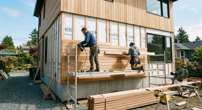 Wood Cladding Replacement in Boston, MA