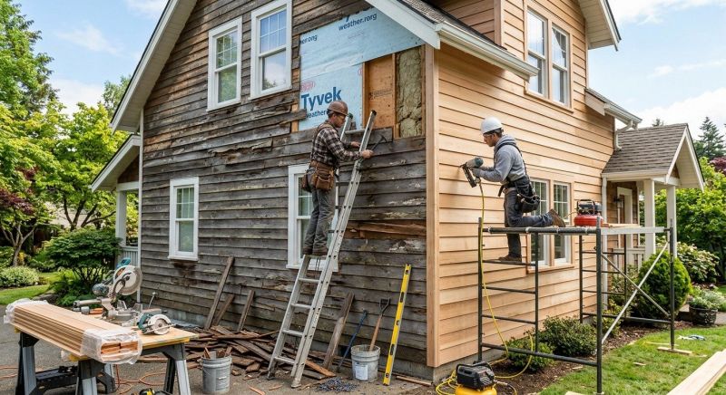 Wood Siding Installation in Fairfield County, CT