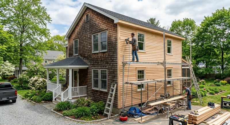 Wood Siding Replacement in Fairfield County, CT