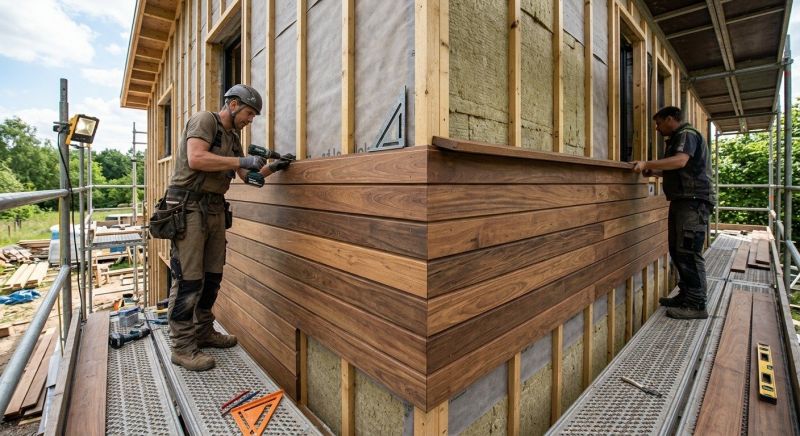 Hardwood Siding Installation in Boston, MA