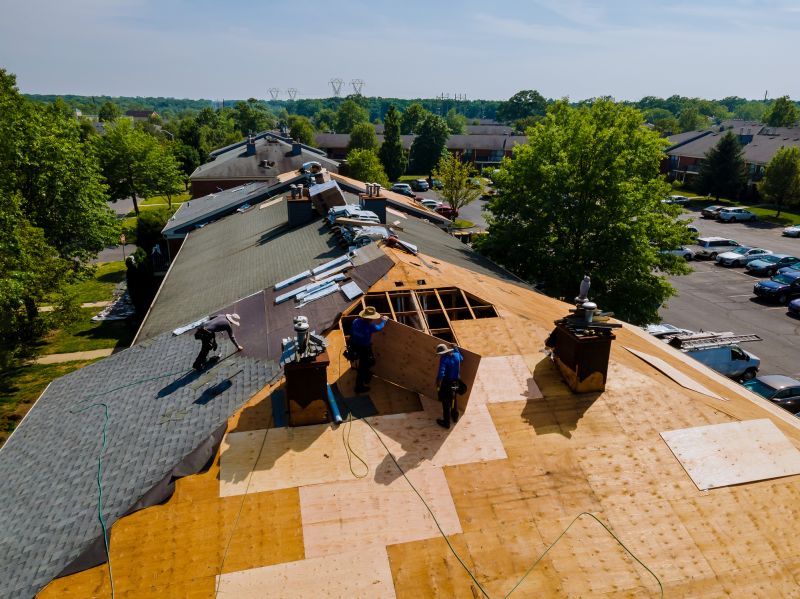 Local Roof Construction pros at work